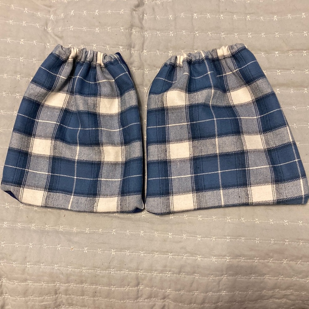 Fleece stirrup covers